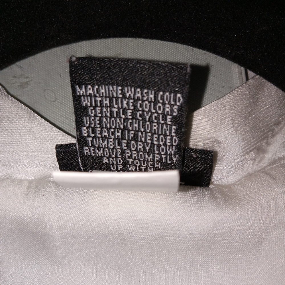 Torrid Cream Long Roll Tab Sleeve Faux Wrap Pullover 2 - Picture 7 of 9